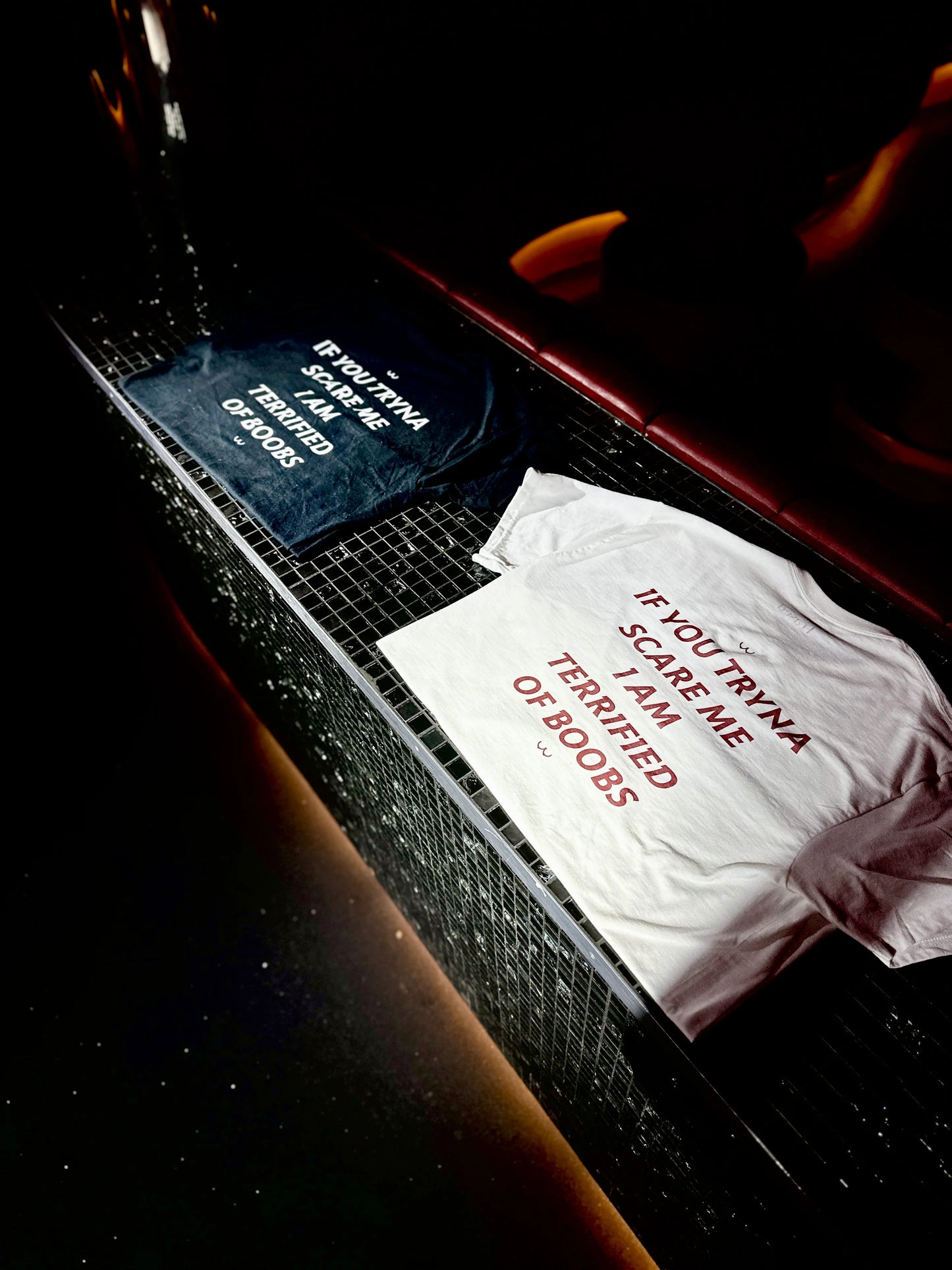 IF YOU TRYNA SCARE ME. I AM TERRIFIED OF B00BS